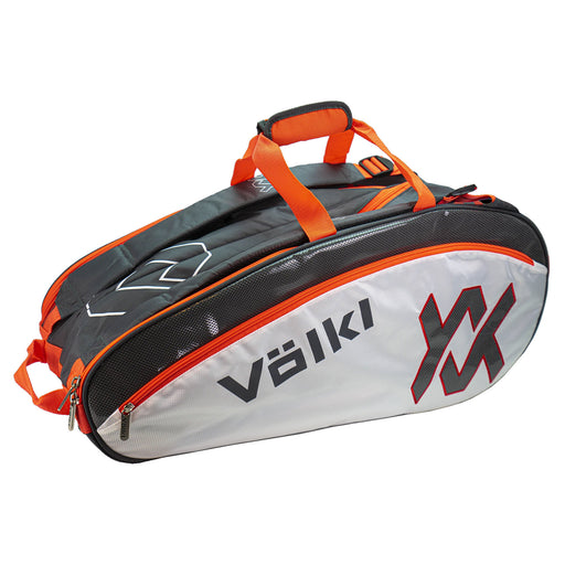 Volkl Tour Combi Charcoal and Lava Tennis Bag - Char/Wh/Lava