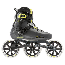 Load image into Gallery viewer, Rollerblade Maxxum Edge 125 3WD Mens Inline Skates - Metalc Gry/Lime/13.0
 - 1