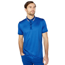 Load image into Gallery viewer, Redvanly R Estate Blue Mens Golf Polo - Est Bl/Vctr Bl/XL
- 1
