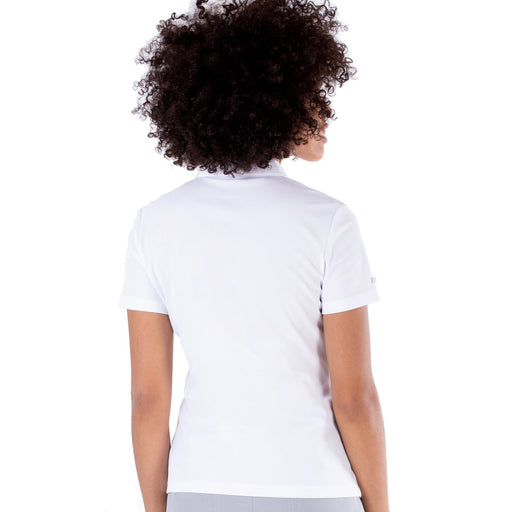 NVO Nila White Womens Golf Polo