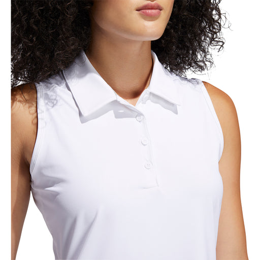 Adidas Ultimate365 White Womens Golf Polo