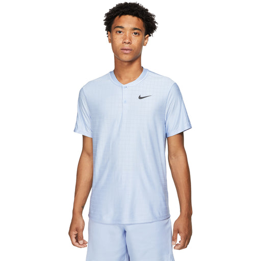 NikeCout Dri-FIT Advantage Mens Tennis Polo - ALUMINUM 468/XXL