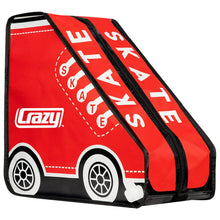 Load image into Gallery viewer, Crazy Skate Roller Skate Bag - Red
 - 2