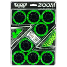Load image into Gallery viewer, Crazy Skate Zoom Roller Skate Wheels - 8 Pack
 - 5
