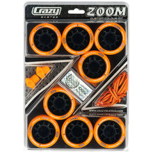 Load image into Gallery viewer, Crazy Skate Zoom Roller Skate Wheels - 8 Pack
 - 7