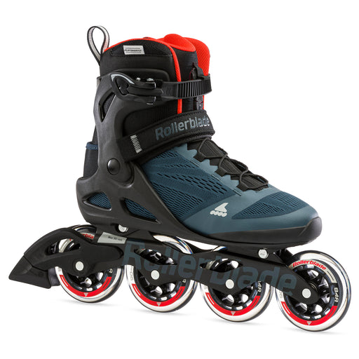 Rollerblade Macroblade 90 Mens Inline Skates - Blue/Orange/13.5