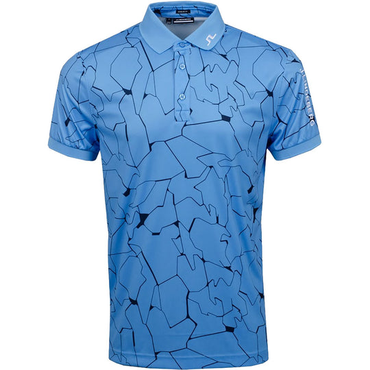 J. Lindeberg Tour Tech AF Print Mens Golf Polo
