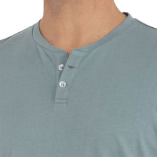 Load image into Gallery viewer, Free Fly Heritage Sabal Green Mens SS Henley
- 3
