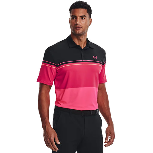 Under Armour Playoff 2.0 Mens Golf Polo - BLK/KNCKOUT 043/XXL