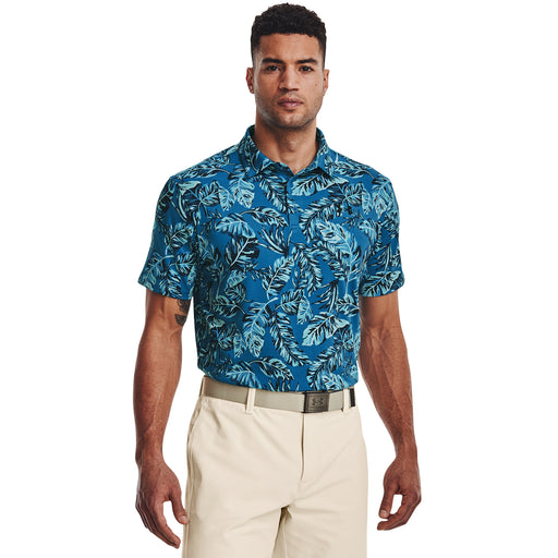 Under Armour Playoff 2.0 Mens Golf Polo - FRESCO BLUE 486/XXL