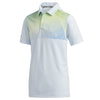 Adidas Gradient Stripe Boys Golf Polo