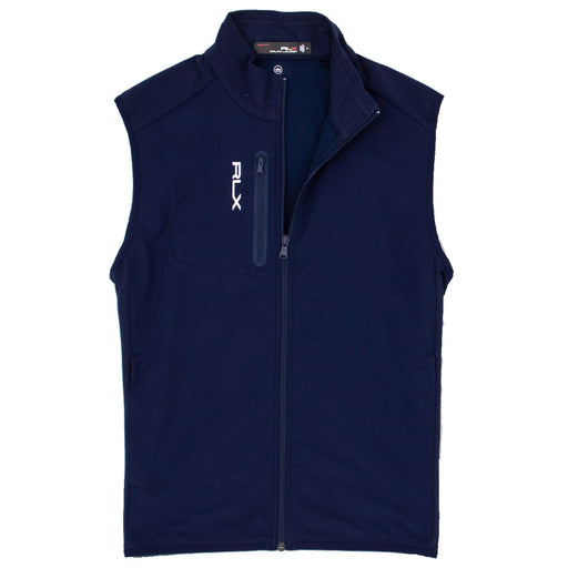 RLX Techy Terry French Navy Mens Golf Vest
