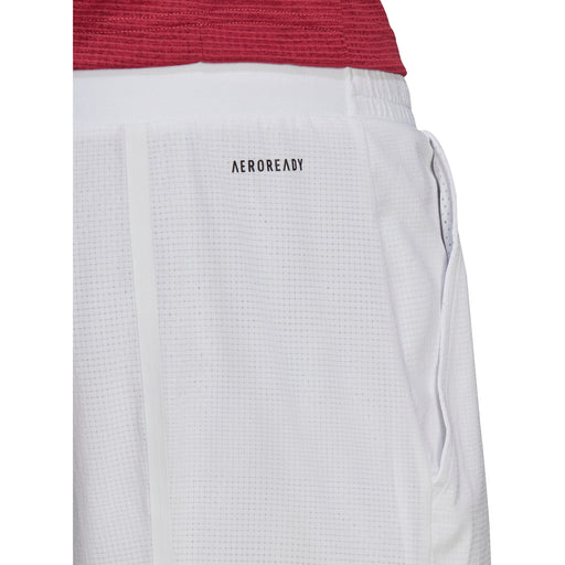 Adidas Ergo White 9in Mens Tennis Shorts