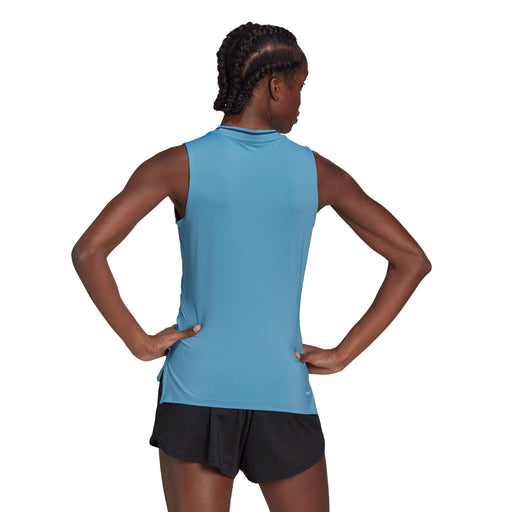 Adidas Match Hazy Blue Womens Tennis Tank Top