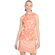 Load image into Gallery viewer, Nike Breathe Floral Print Womens SL Golf Polo - CRIMSN BLIS 693/L
 - 2