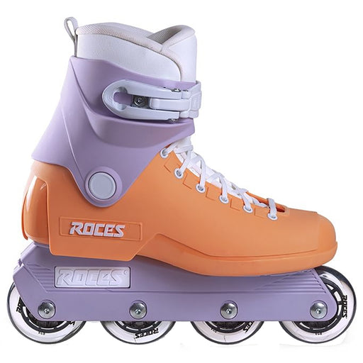 Roces 1992 Org-Pur Unisex Aggressive Inline Skates - ORANG/PURPL 001/M9 / W11