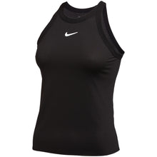 Load image into Gallery viewer, NikeCourt Dri-FIT Team Womens Tennis Tank Top - TM BLK/WHT 012/XL
 - 1