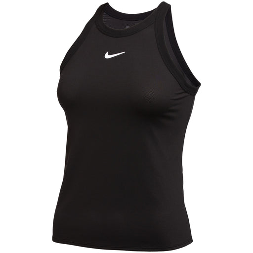 NikeCourt Dri-FIT Team Womens Tennis Tank Top - TM BLK/WHT 012/XL