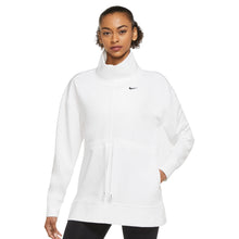 Load image into Gallery viewer, Nike Dri-FIT Get Fit Fleece Womens Train Pullover - WHITE 100/L
 - 3