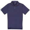 RLX Ralph Lauren Featherweight Airflow French Navy-Carmel Pink Mens Golf Polo