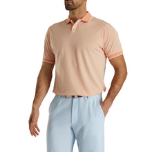 Load image into Gallery viewer, FootJoy Southern Living Solid Peach Mens Golf Polo - Peach/XL
- 1