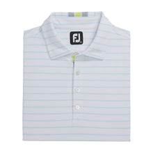 Load image into Gallery viewer, FootJoy Pique Mix Stripe Self Clr WH Men Golf Polo
- 4