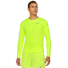 Load image into Gallery viewer, Nike Dri-FIT Miler Mens Long Sleeve Running Shirt - VOLT 702/XL
- 3