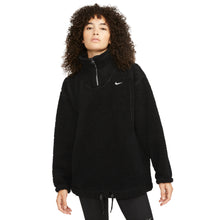 Load image into Gallery viewer, Nike Therma-FIT Cozy Womens Training 1/2 Zip - Black/XL
 - 1