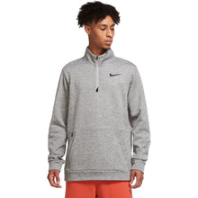 Load image into Gallery viewer, Nike Therma Mens Training 1/4 Zip - DK GRY HTHR 063/XL
 - 4