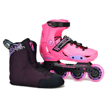 Load image into Gallery viewer, Micro Discovery Pink Adj Kid Inline Skates
 - 4