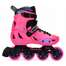 Load image into Gallery viewer, Micro Discovery Pink Adj Kid Inline Skates - Pink/6-8.5
 - 1
