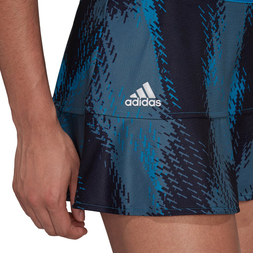 Adidas PB Printed Match Aqua Womens Tennis Skirt