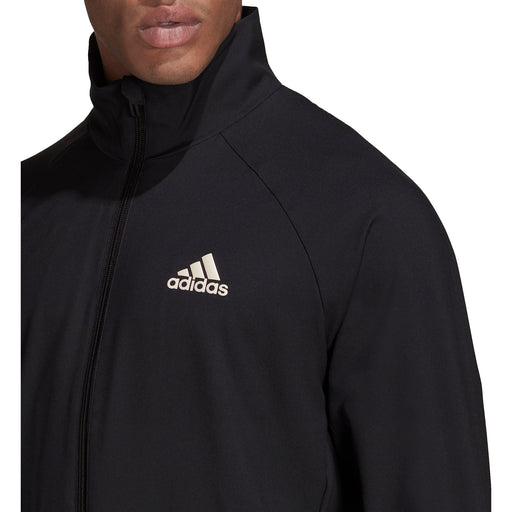 Adidas Stretch Woven PrimeBlue Mens Tennis Jacket