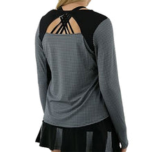 Load image into Gallery viewer, Cross Court Grenada Hndsth Wht Wmn LS Tennis Shirt
 - 2