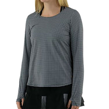 Load image into Gallery viewer, Cross Court Grenada Hndsth Wht Wmn LS Tennis Shirt - WHITE 0110/L
 - 1