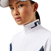 Load image into Gallery viewer, J. Lindeberg Therese Mid Layer Wht Wmn Golf Jacket
 - 3