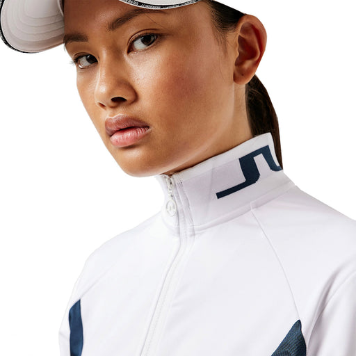 J. Lindeberg Therese Mid Layer Wht Wmn Golf Jacket