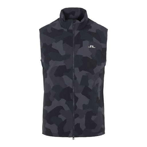 J. Lindeberg Paklight Print Nvy Camo Men Golf Vest