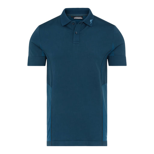 J. Lindeberg Al Majolica Blue Mens Golf Polo - MAJOLCA BL O363/XL