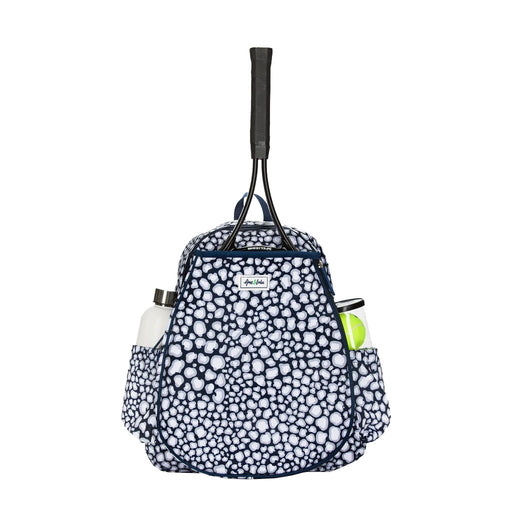 Ame & Lulu Game On Navy Leopard Tennis Backpack - Navy Leopard