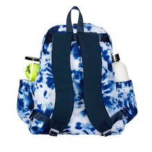 Load image into Gallery viewer, Ame & Lulu Game On Navy Tie Dye Tennis Backpack
 - 2