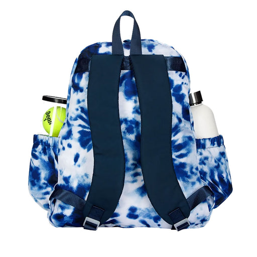 Ame & Lulu Game On Navy Tie Dye Tennis Backpack