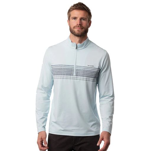 TravisMathew Blue Blanket Mens Golf 1/4 Zip