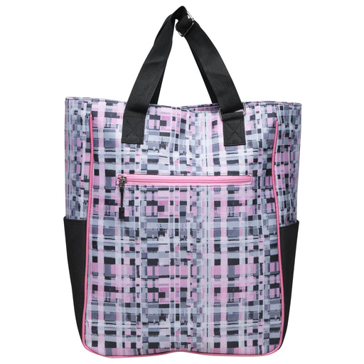 Glove It Pixel Plaid Tennis Tote