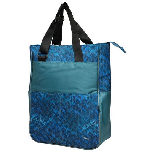 Glove It Teal Chevron Tennis Tote - Teal Chevron