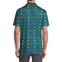 Load image into Gallery viewer, Greyson Floral G.O.A.T. Garter Mens Golf Polo
- 2