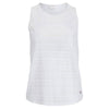 Cross Court Club Whites Crew Neck Womens Tennis Tank Top