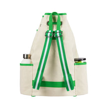 Load image into Gallery viewer, Ame & Lulu Hamptons Limeade Tennis Backpack
 - 2