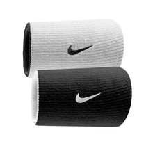 Load image into Gallery viewer, Nike DRI FIT Double-Wide Home and Away Wristbands - White/Black
- 2