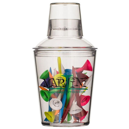 Martini Shaker Golf Tees 24-Pack - Step Up/Mixed